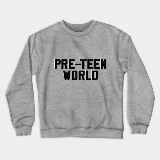Pre-Teen World SCTV Crewneck Sweatshirt by Pop Fan Shop